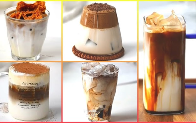 công thức làm caramel cocomilk coffee - cà phê caramel sữa dừa