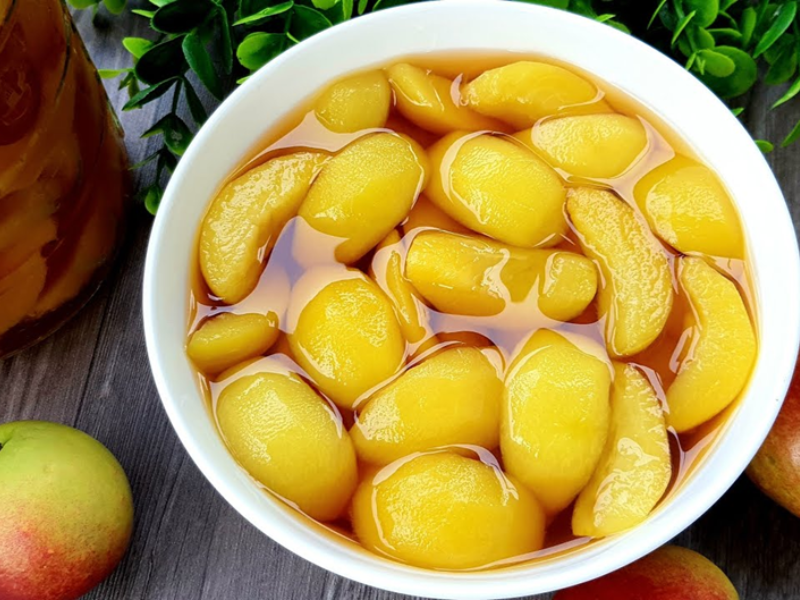 Cách làm trà đào cam sả 
