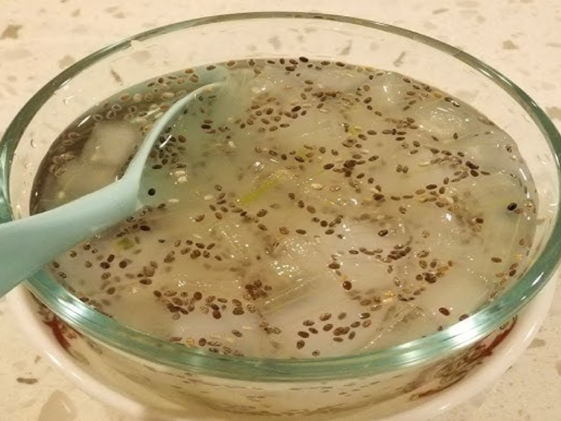 Hạt chia, nha đam