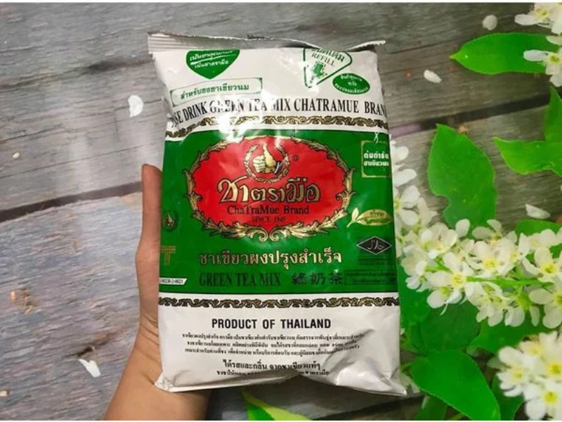 Bí quyết chọn nguyên liệu pha chế trà sữa Thái xanh thơm ngon, không bị đắng Trà Thái xanh