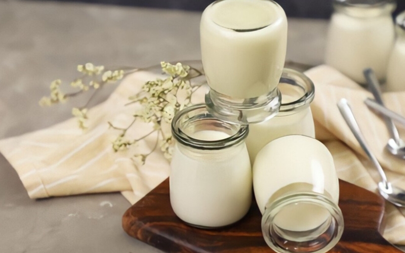 nguyên liệu làm yaourt đá xay 